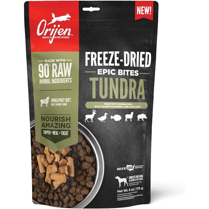 Orijen Freeze Dried Epic Bites Tundra