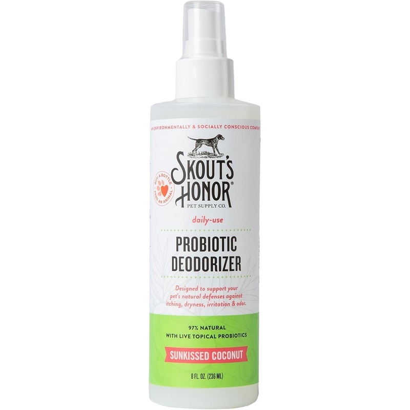 Skout's Honor Dog Probiotic Daily Use Sunkissed Coconut Deodorizer 8 oz