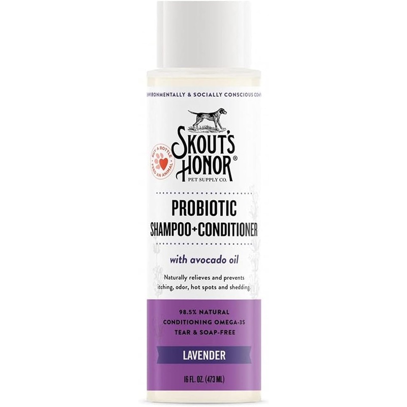 Skout's Honor Dog Probiotic Lavender Shampoo + Conditioner 16 oz