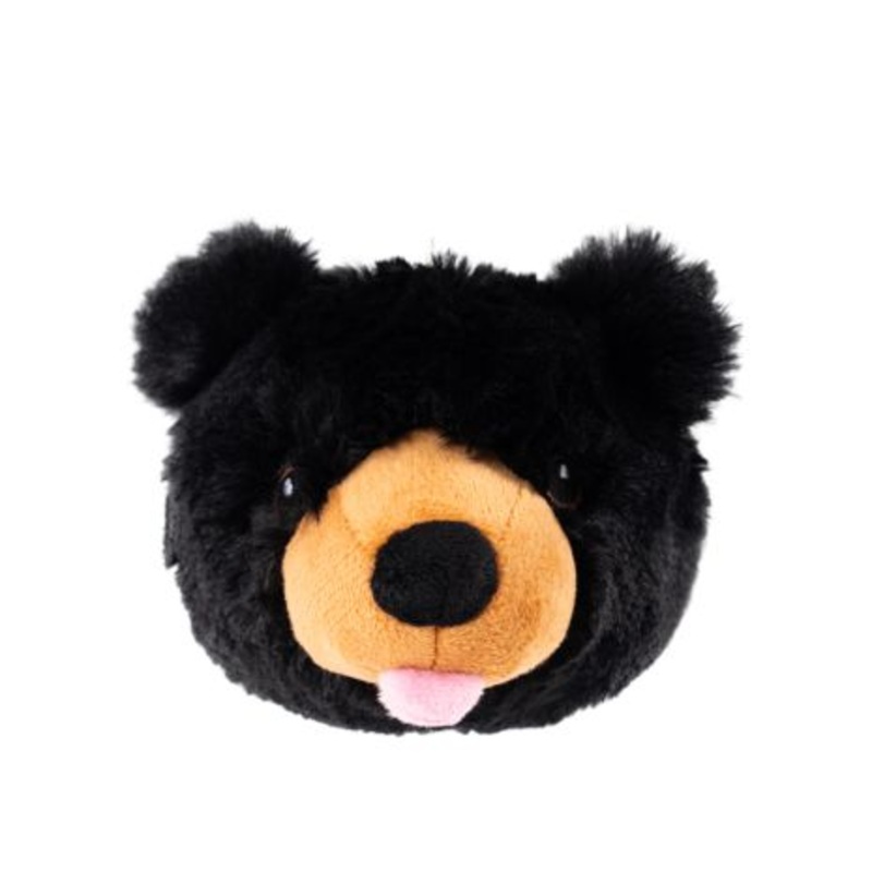 Tall Tails Black Bear Head 2 In 1 Ball