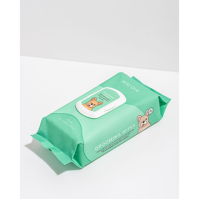 Wild One Biodegradeable Grooming Wipes 70 ct.