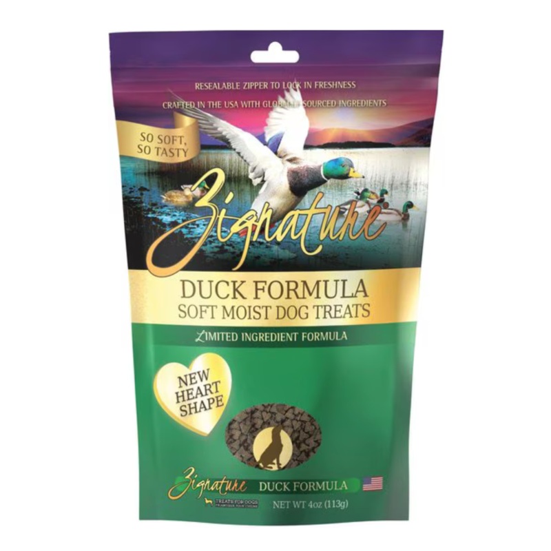 Zignature Ziggy Soft Duck Treats 4 oz.