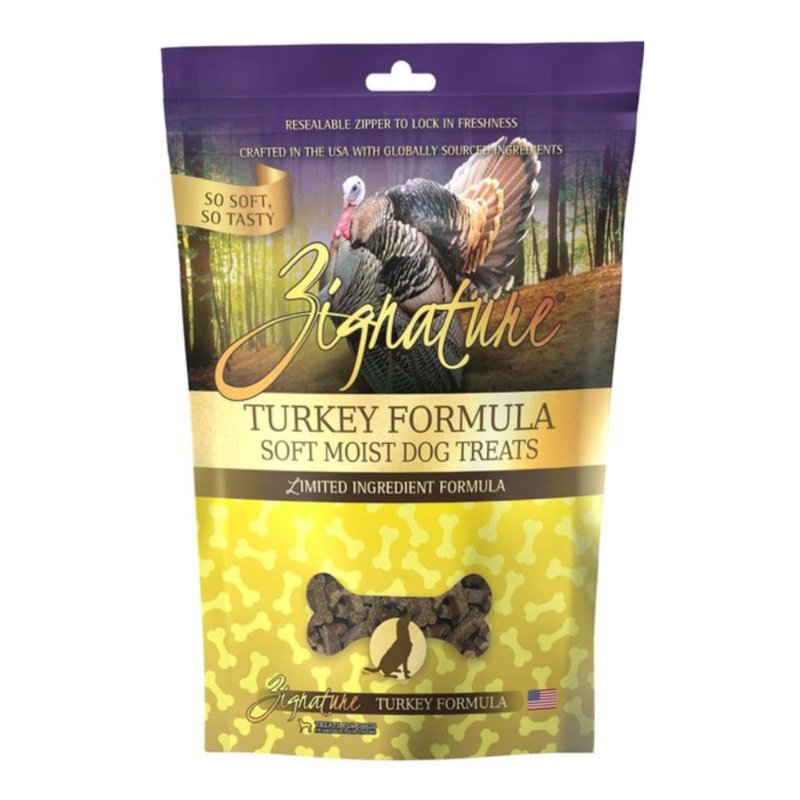 Zignature Ziggy Soft Turkey Treats 4 oz.