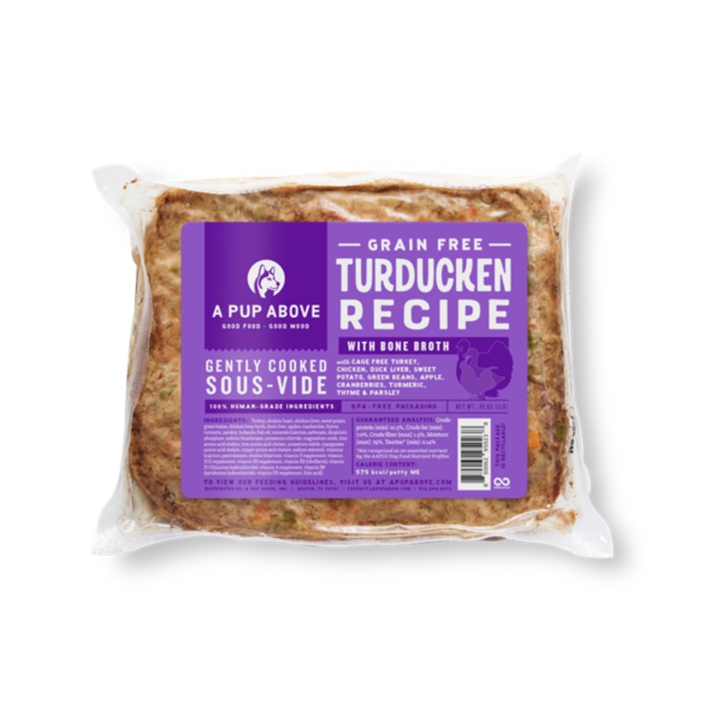 A Pup Above Frozen Turducken