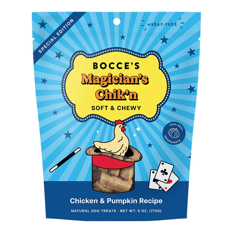 Bocce's Soft & Chewy Magician's Chikn 6 oz.