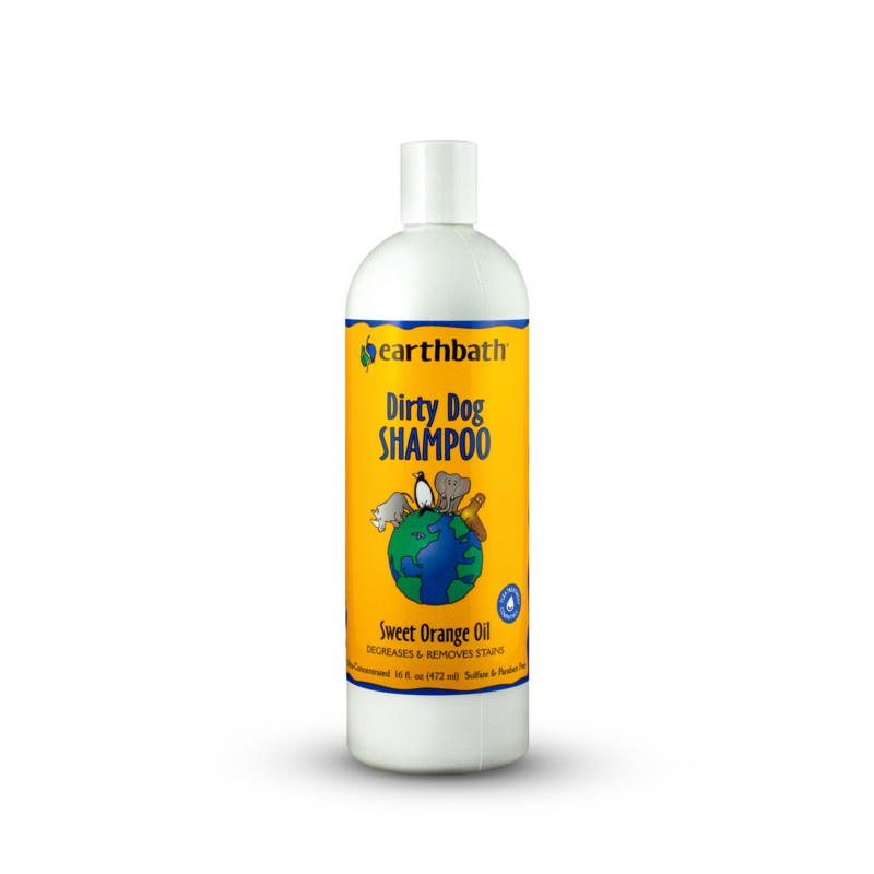 Earthbath Dirty Dog Sweet Orange Oil Shampoo 16oz