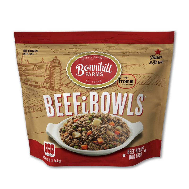 Fromm Bonnihill Gently Cooked BeefiBowls 3 Lb.