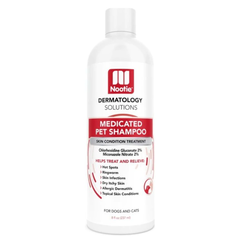 Nooties Dermatology Medicated Pet Shampoo 8 oz.