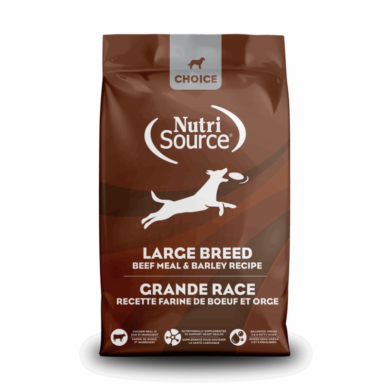 Nutri Source Choice Large Breed Beef & Barley