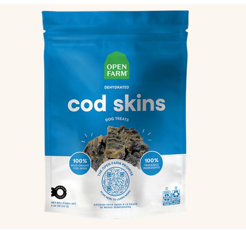 Open Farm Dehydrated Cod Skin 2.25 oz