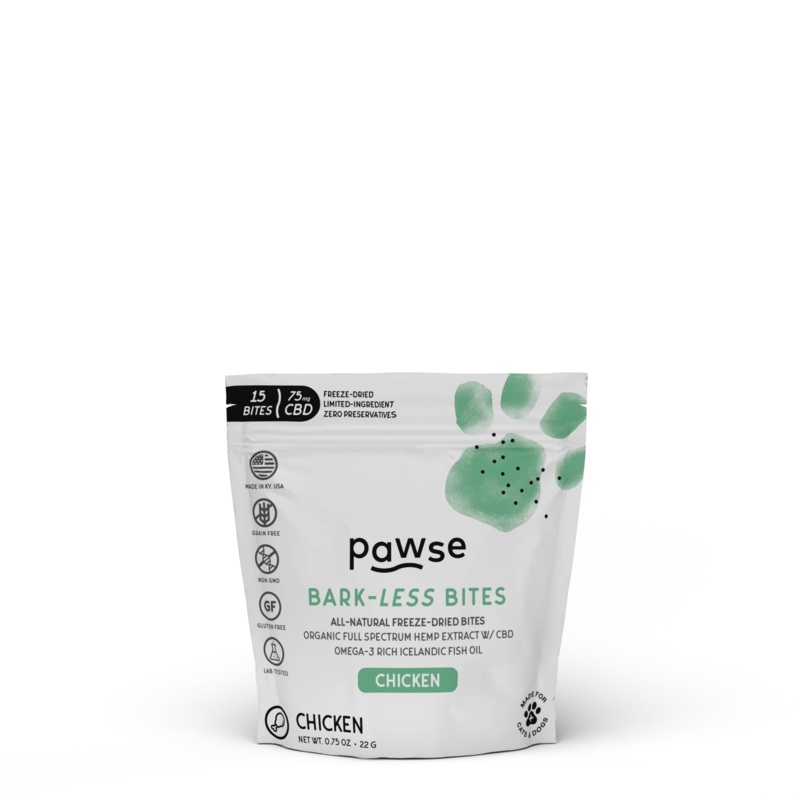 Pawse Bark Less Bites Freeze Dried Chicken