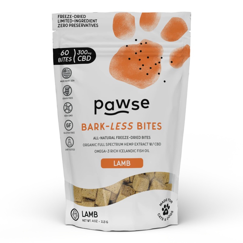 Pawse Bark Less Bites Freeze Dried Lamb