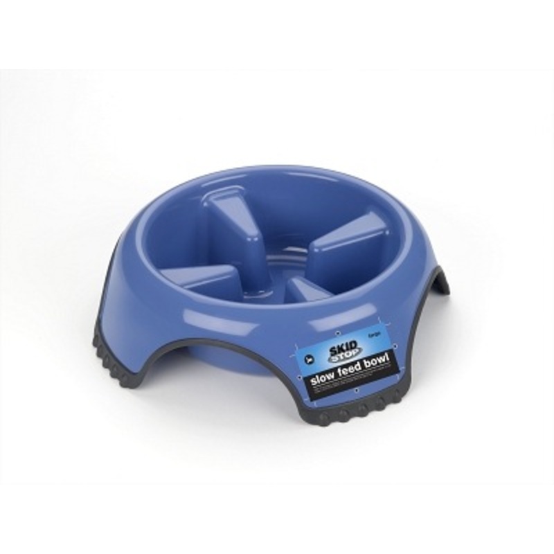 Skid Stop Slow Feed Bowl