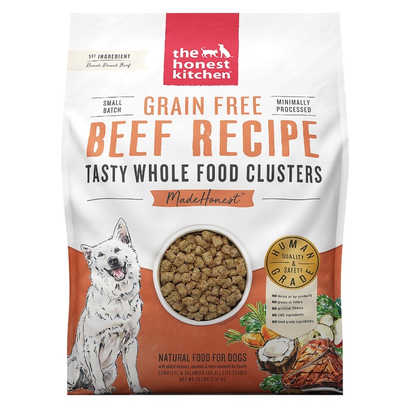 Honest Kitchen Clusters Grain Free Beef