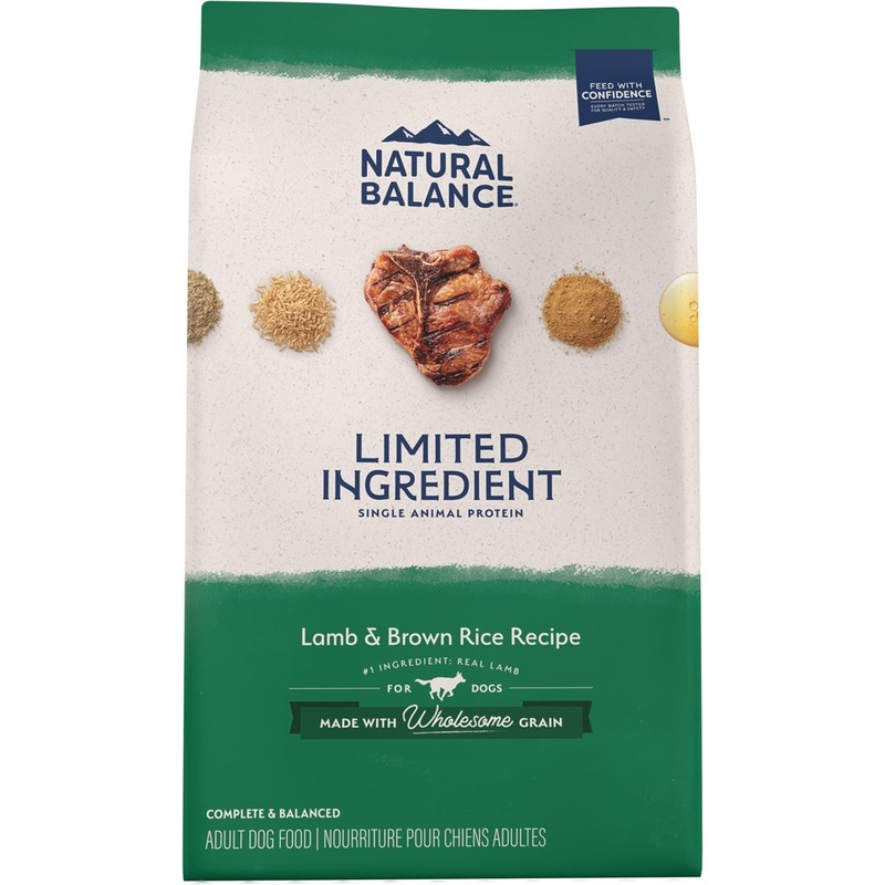 Natural Balance Limited Ingredient Lamb Meal & Brown Rice Formula