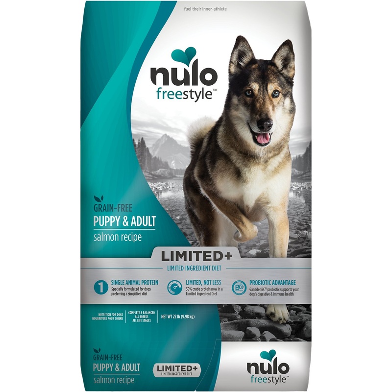 Nulo Limited+ Puppy & Adult Salmon Recipe