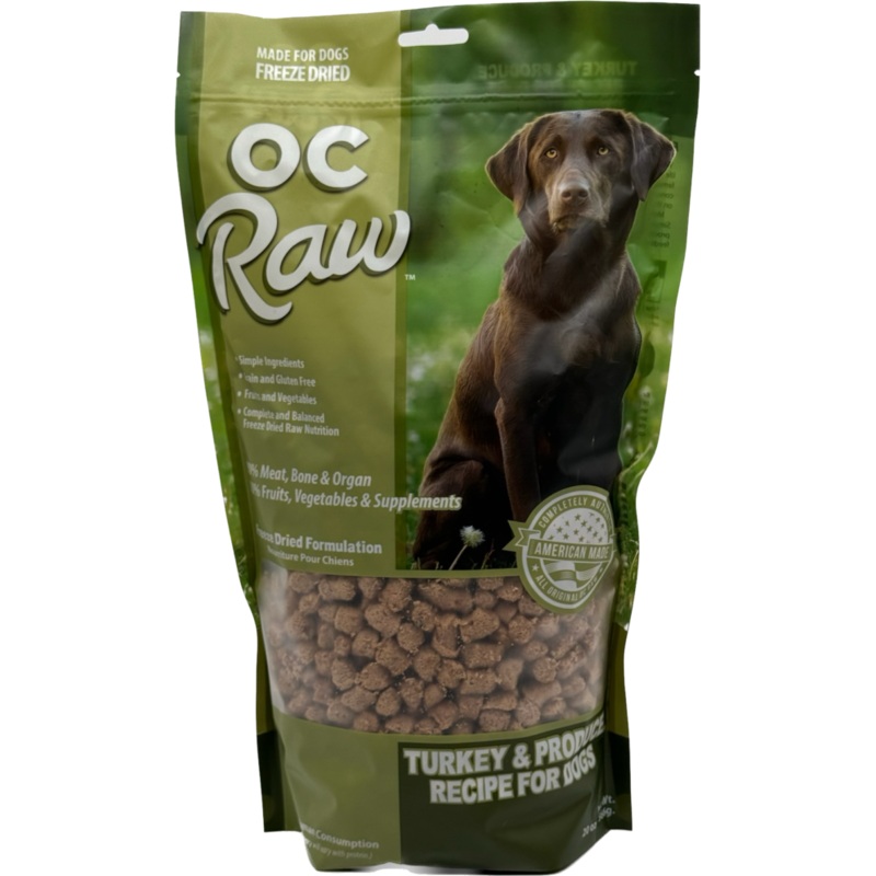 OC Raw Freeze-Dried Turkey & Produce Rox