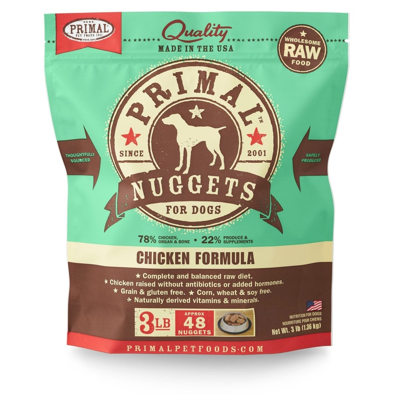 Primal Raw Frozen Chicken Formula