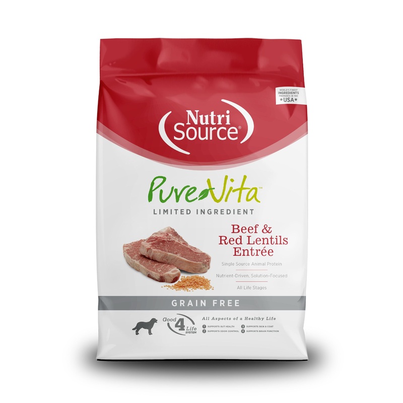 Pure Vita Grain-Free Beef & Red Lentils Entree