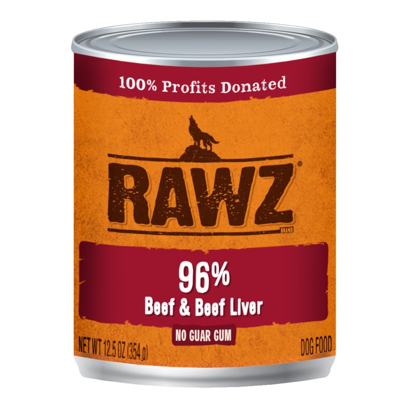 Rawz 96% Beef & Beef Liver