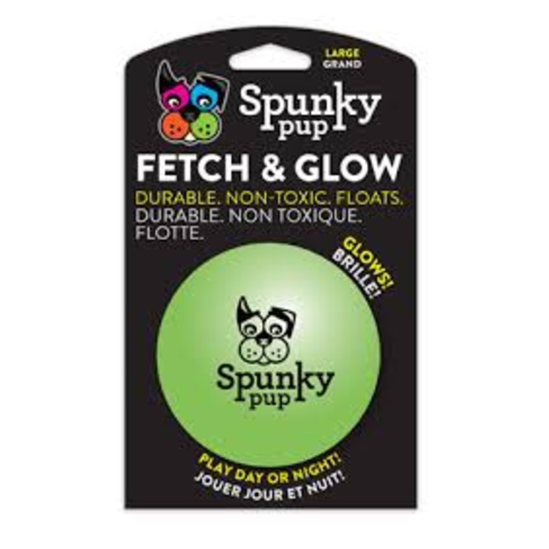 Spunky Pup Fetch & Glow Ball
