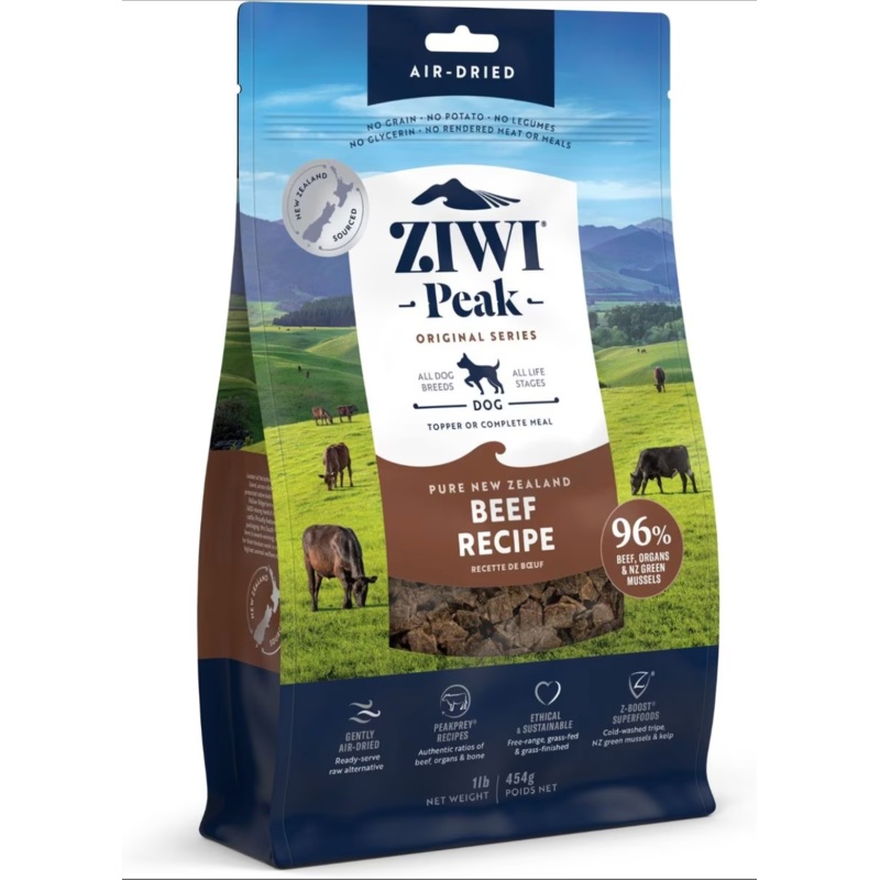 Ziwi Peak Air-Dried Beef Recipe