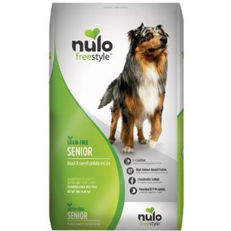 Nulo Grain-Free Senior Trout & Sweet Potato Recipe