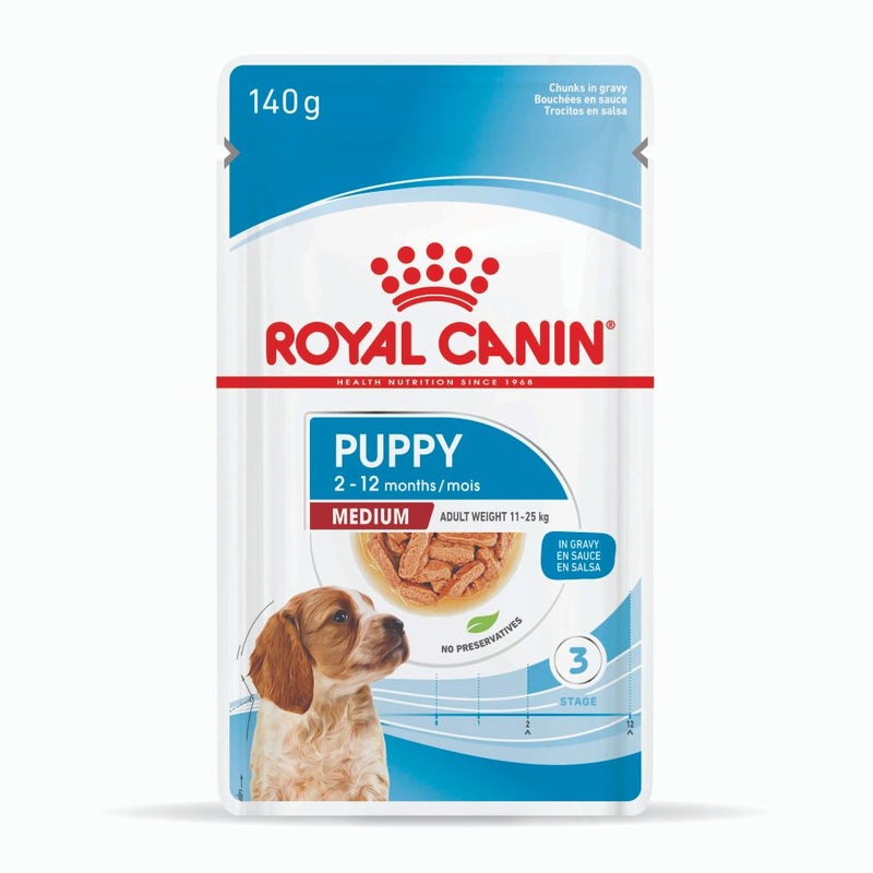 Royal Canin Medium Puppy Pouches