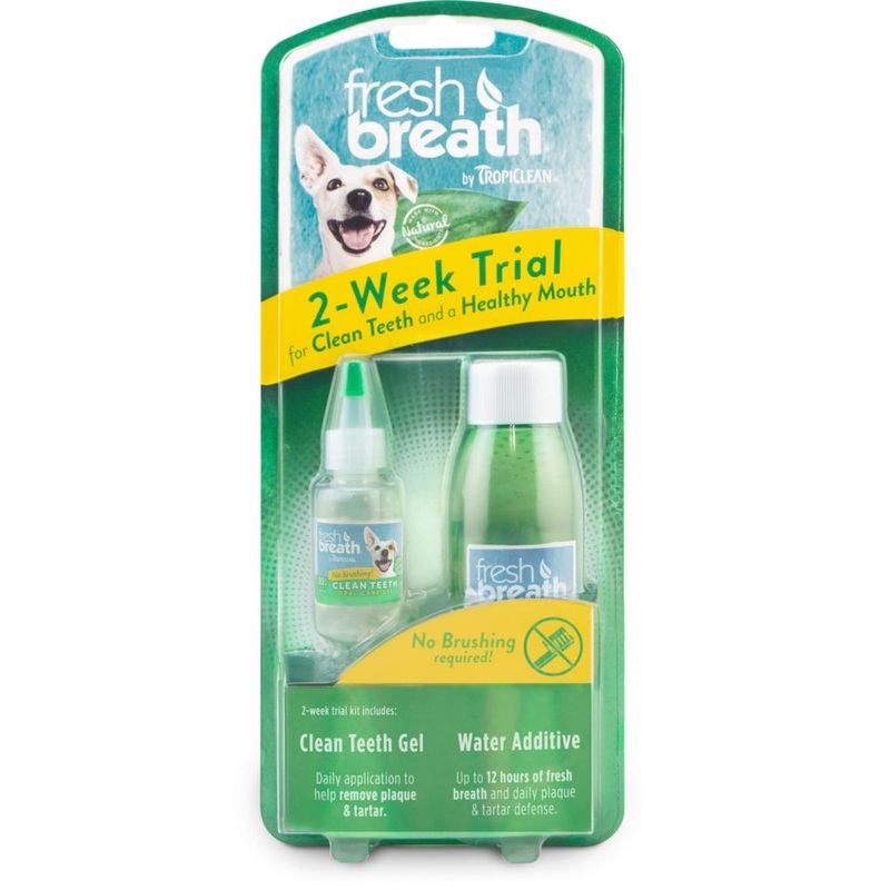 TROPICLEAN Fresh Breath 2 Weeks Dental Trial Kit