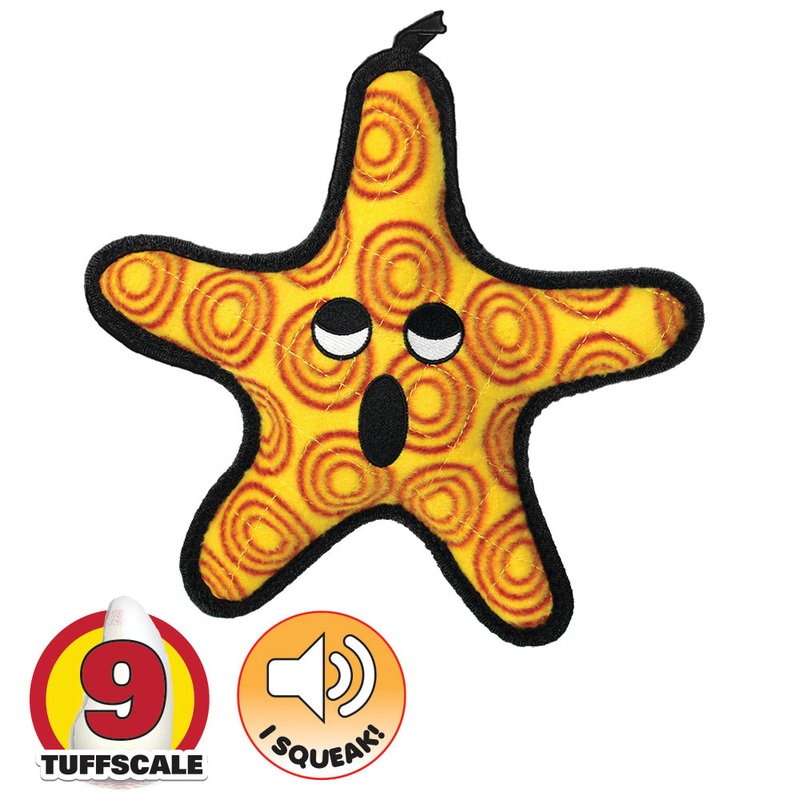 Tuffy Sea Creatures General Starfish Dog Toy