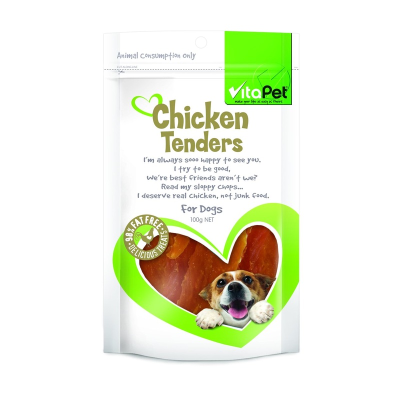 Vitapet Jerhigh Chicken Tenders 100g