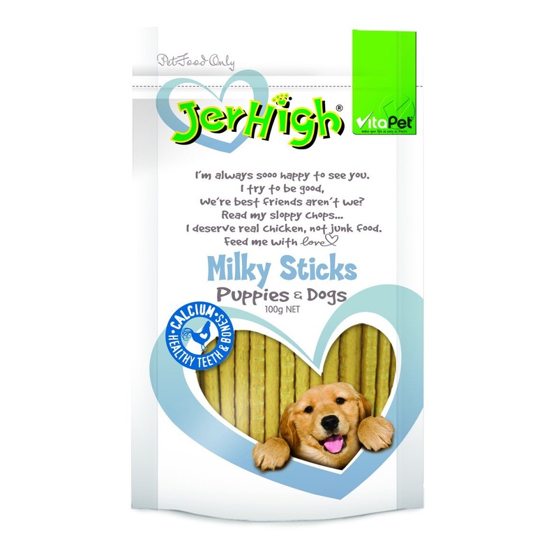 Vitapet Jerhigh Milky Sticks 100g
