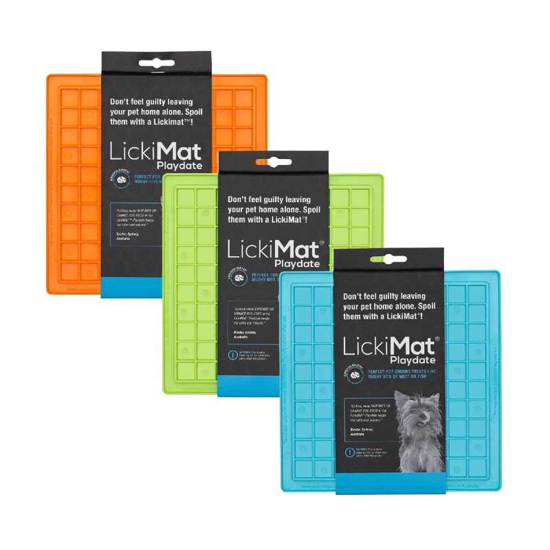 Lickimat Playdate Original Slow Feeder Mat for Dogs
