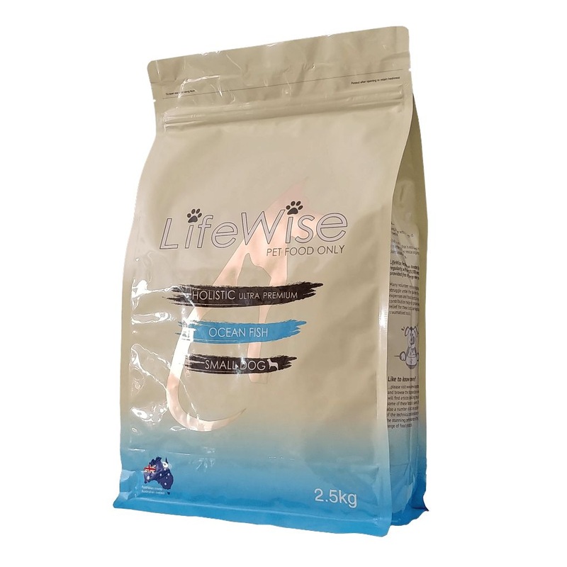 Lifewise Ocean Fish with Rice & Veg Adult Small Bites Dog Food