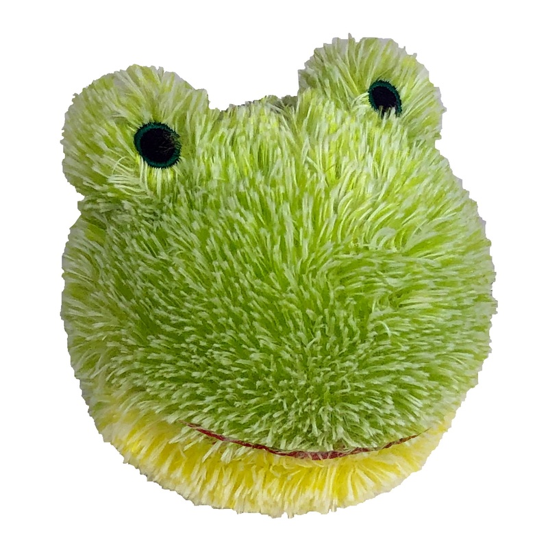 4" EZ Squeaky Frog Ball