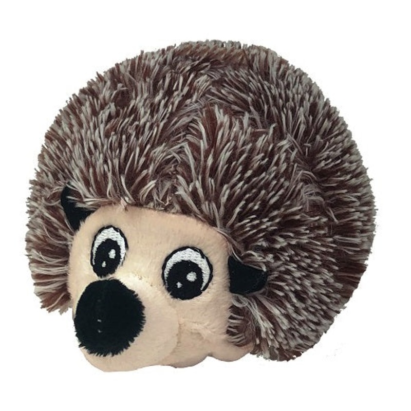 4" EZ Squeaky Hedgehog Ball