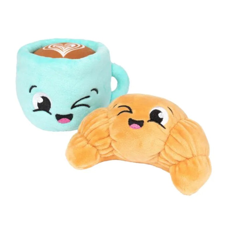 FuzzYard Croissant & Cappuccino 2pk - Dog Toy
