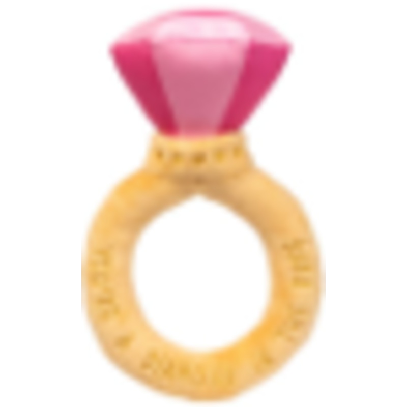 FuzzYard Diamond In The Ruff Ring Valentine's Dog Toy