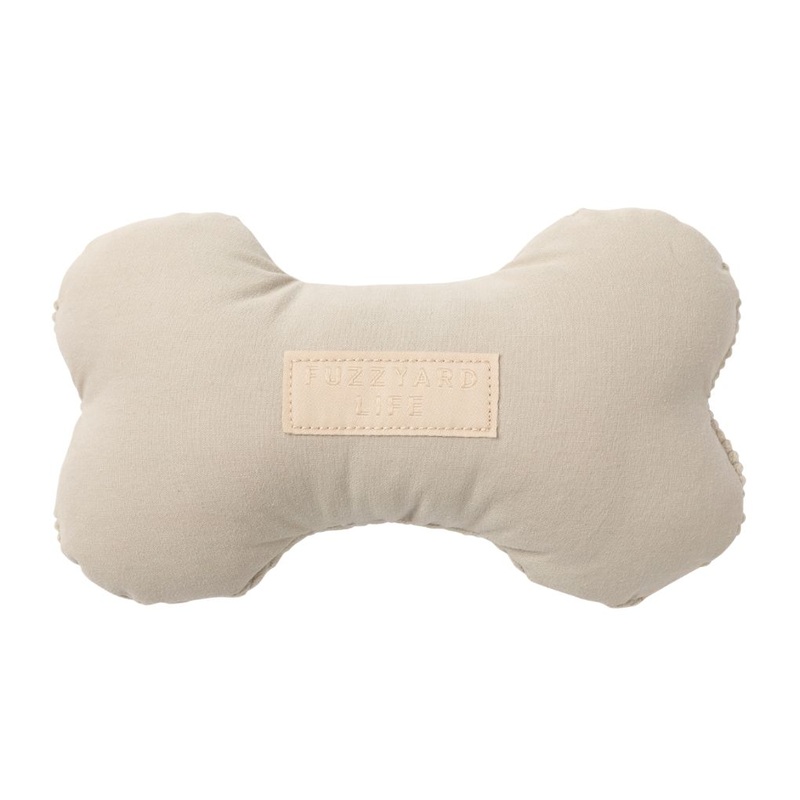 Fuzzyard Life Dog Toy Bone Sandstone