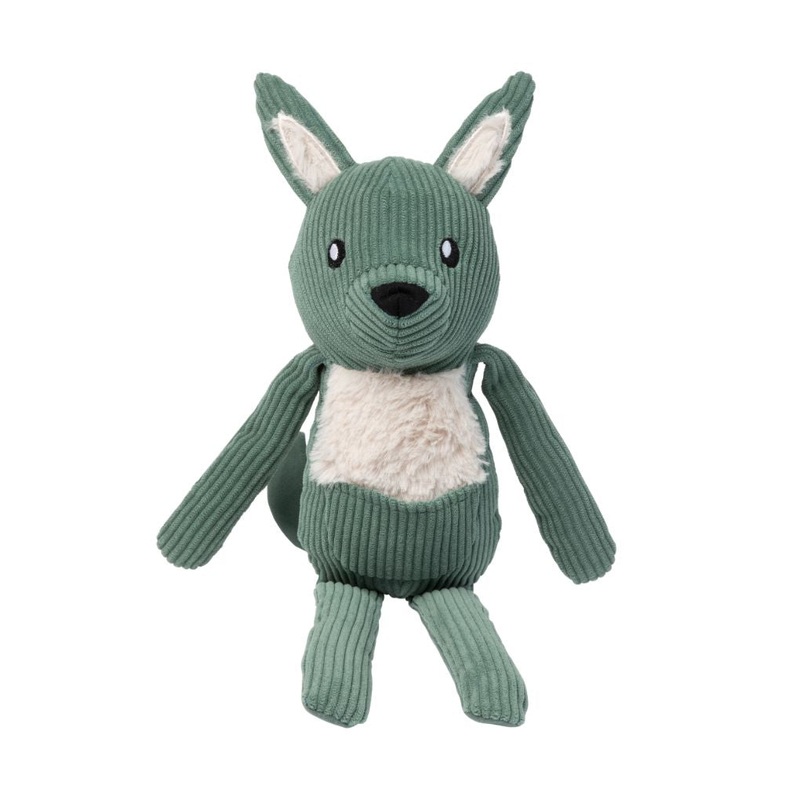 Fuzzyard Life Dog Toy Myrtle Green Kangaroo
