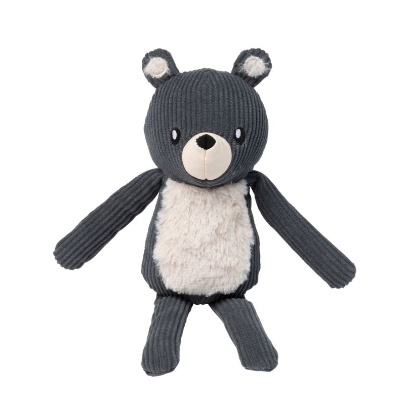 Fuzzyard Life Dog Toy Slate Grey Bear