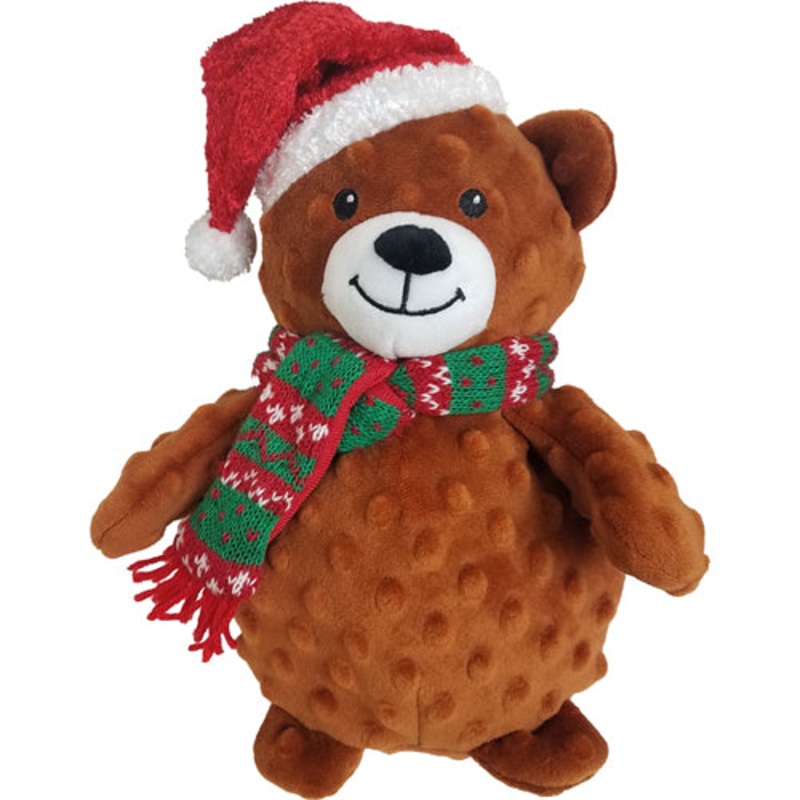 10" Christmas Dotty Bear