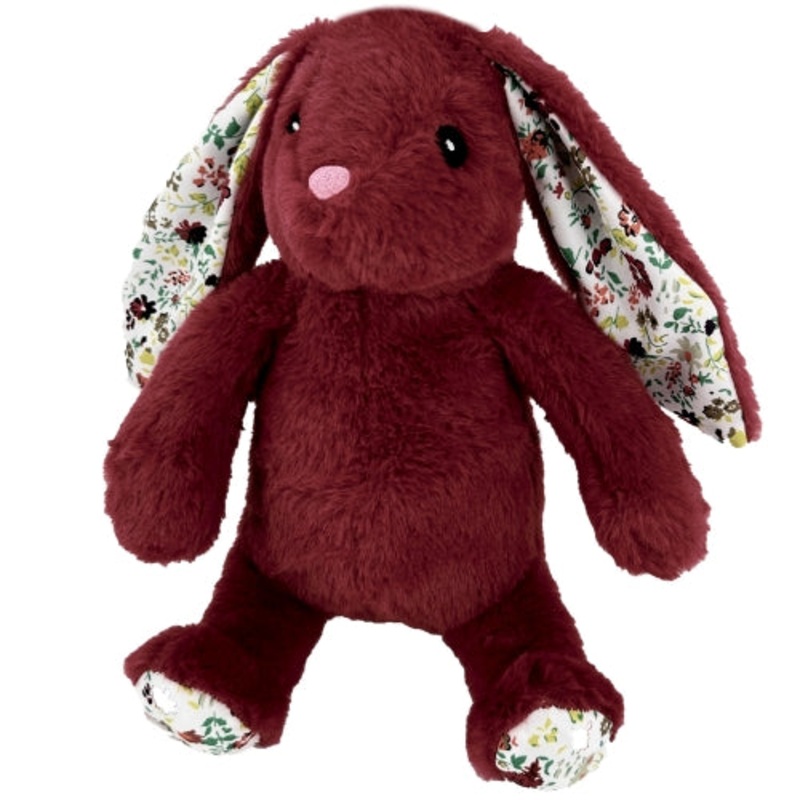 15" PROMO Rabbit - Burgundy