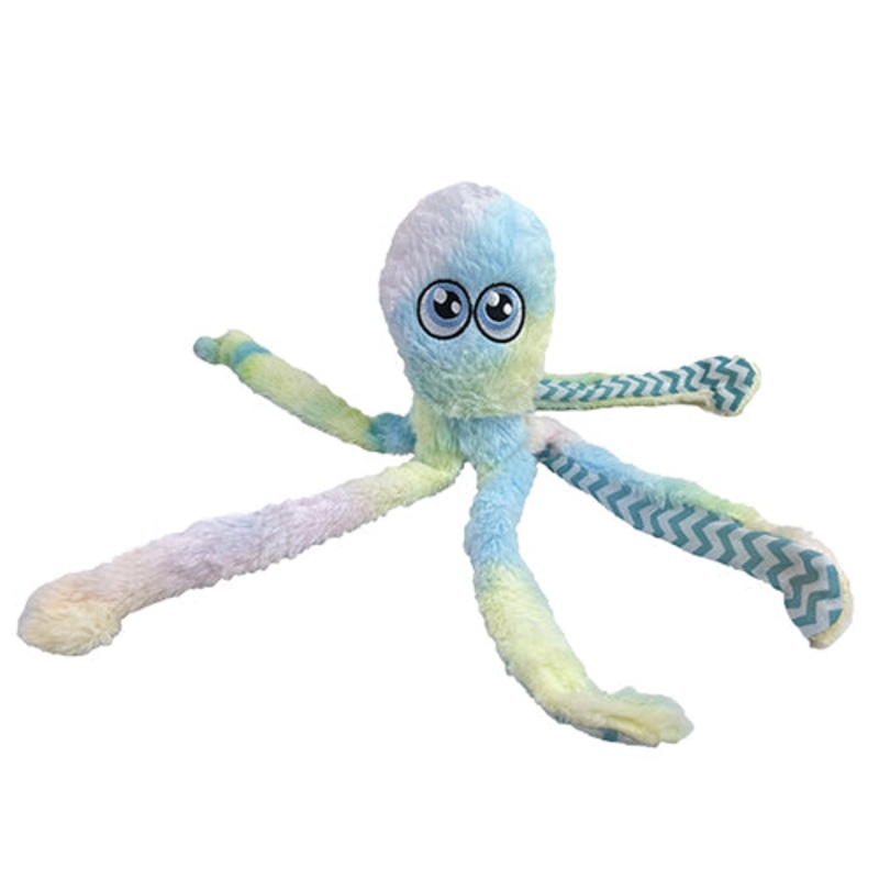 16" Octopus - Teal Tie Dye
