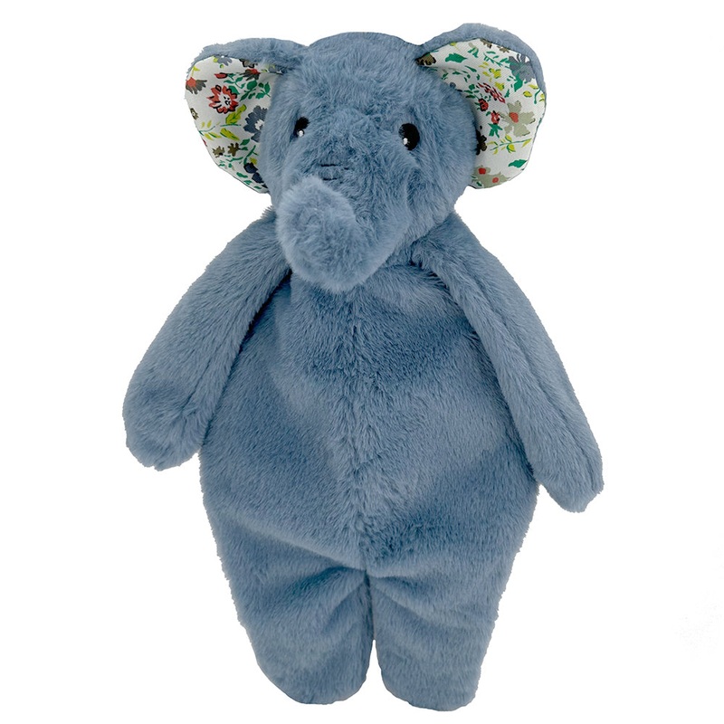 19" Floppy Elephant - Navy Blue
