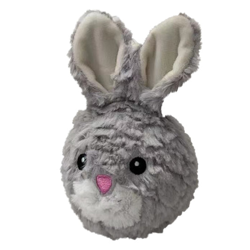 4" EZ Squeaky Rabbit Ball