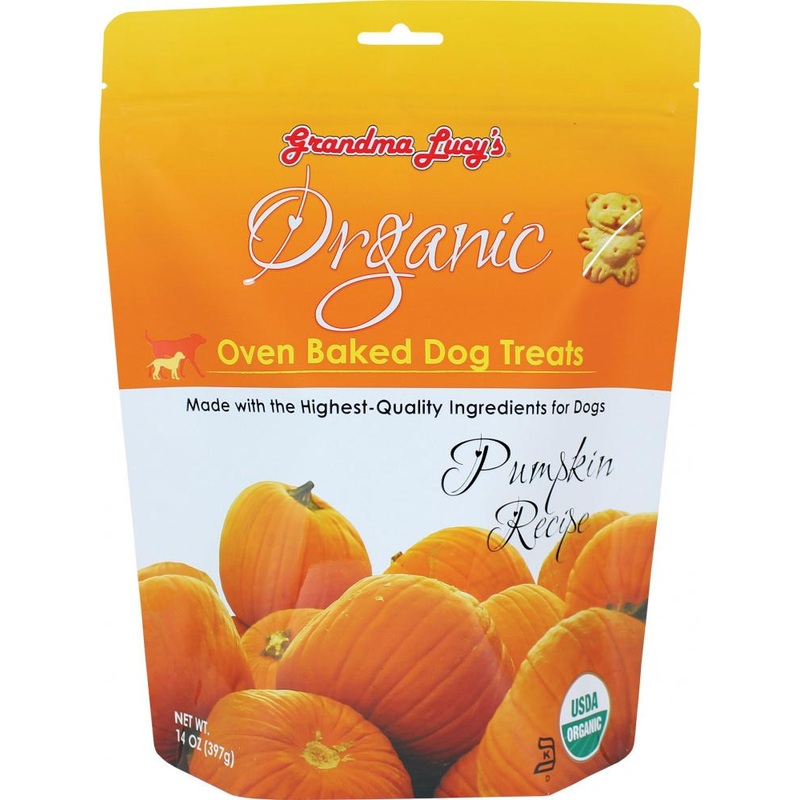 Grandma Lucy's Organic Oven Baked Pumpkin Flavor Dog Treats
