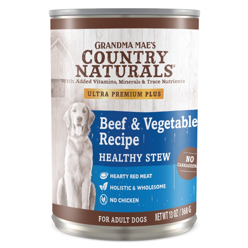 Grandma Mae's Country Naturals Beef & Vegetable Recipe Healthy Stew