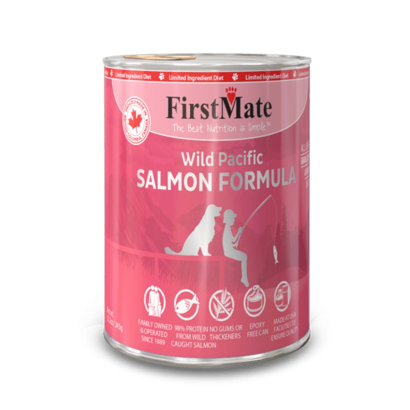 FirstMate Limited Ingredient  Wild Salmon Formula for Dogs (12.2 oz)