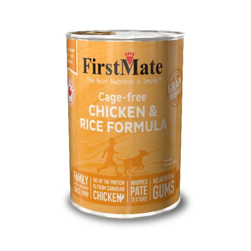 FirstMate Pet Foods Cage-free Chicken & Rice Formula for Dogs Canned Dog Food (12.2 oz)